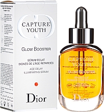 Aufhellendes Anti-Aging Gesichtsserum mit Vitamin C - Dior Capture Youth Glow Booster Age-Delay Illuminating Serum — Bild N1