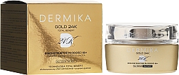 Düfte, Parfümerie und Kosmetik Luxuriöse verjüngende Gesichtscreme 65+ - Dermika Gold 24K Face Cream 65+