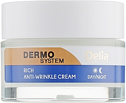 Reichhaltige Anti-Falten Gesichtscreme mit Sheabutter - Delia Dermo System Rich Anti-Wrinkle Cream — Bild N2