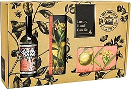 Düfte, Parfümerie und Kosmetik Handpflegeset - The English Soap Company Kew Gardens Bergamot & Ginger Hand Care Gift Box 