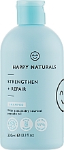 Haarshampoo - Happy Naturals Strengthen And Repair Shampoo — Bild N1