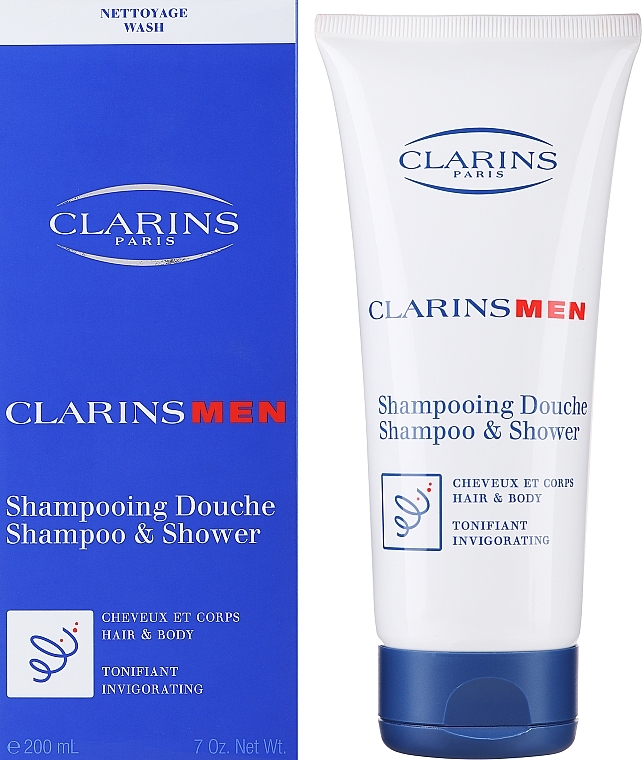 Shampoo - Clarins Men Total H&B Shampoo — Bild N2
