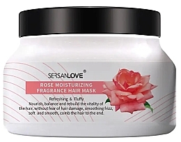 Feuchtigkeitsspendende Haarmaske - Sersanlove Hair Film Rose Moisturizing Fragrance Mask — Bild N1