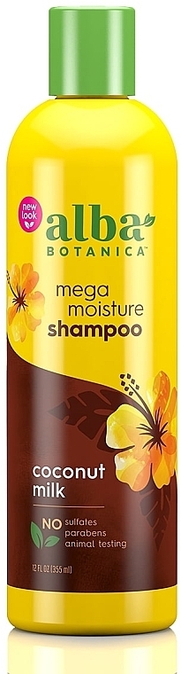 Extra pflegendes Shampoo Kokosmilch - Alba Botanica Natural Hawaiian Shampoo Drink It Up Coconut Milk — Bild N1