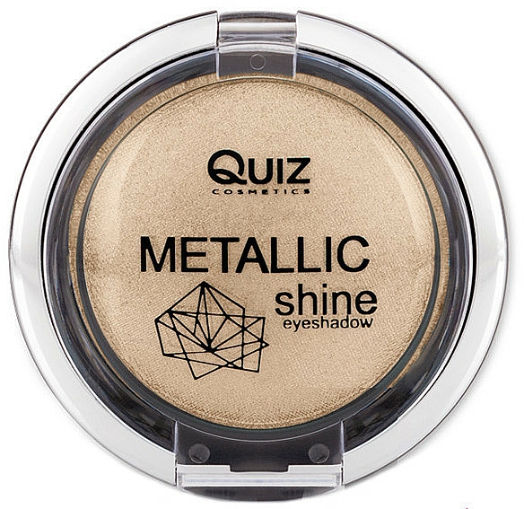 Lidschatten - Quiz Cosmetics Metallic Shine Eyeshadow — Bild N1