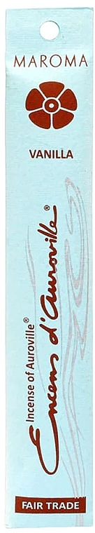 Räucherkegel Vanille - Maroma Encens d'Auroville Stick Incense Vanilla — Bild N2