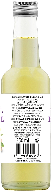 Natürliches Öl mit Sheabutter - Yari Natural Shea Nut Oil — Bild N2