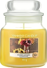 Düfte, Parfümerie und Kosmetik Duftkerze im Glas - Yankee Candle Fall In Love Golden Autumn