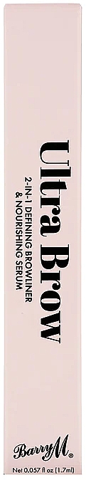 2in1 Augenbrauenstift und pflegendes Serum - Barry M Ultra Brow 2-in-1 Defining Browliner & Nourishing Serum — Bild N3