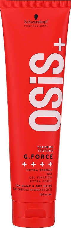 Haargel Starker Halt - Schwarzkopf Professional Osis+ G.Force Extreme Hold Gel — Bild N1