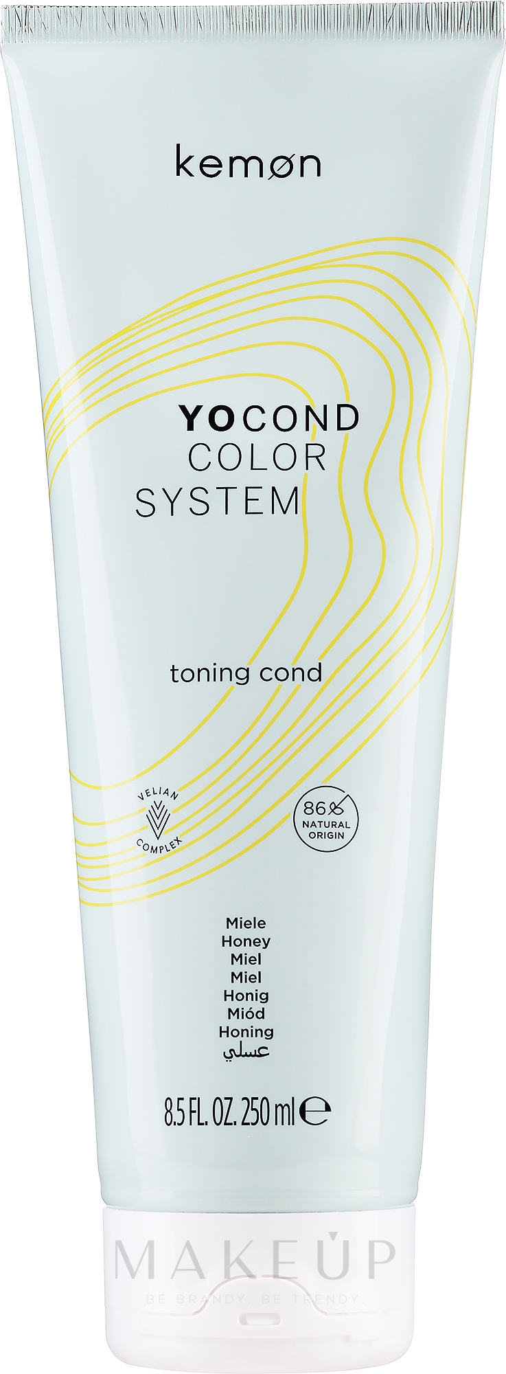 Getönter Conditioner Honig - Kemon Yo Cond Color System — Bild 250 ml
