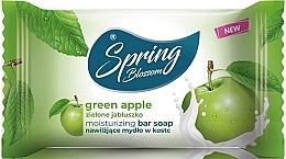 Feuchtigkeitsspendende Seife Grüner Apfel - Spring Blossom Green Apple Moisturizing Bar Soap — Bild N1