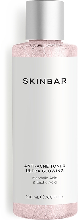 Gesichtswasser gegen Akne mit Mandel- und Milchsäure - SKINBAR Mandelic Acid & Lactic Acid Face Toner — Bild N2