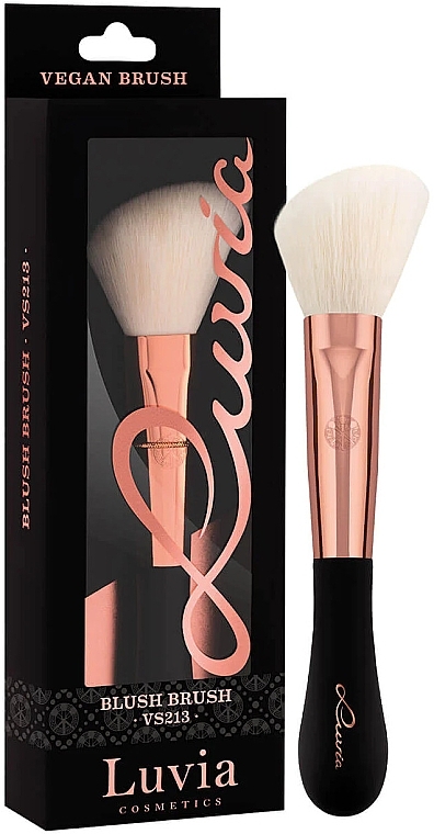Rougepinsel - Luvia Cosmetics Vegan Signature VS213 Blush Brush — Bild N2