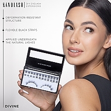 Künstliche Wimpern - Nanolash Diy Eyelash Extensions Divine — Bild N6