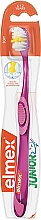 Kinderzahnbürste 6-12 Jahre weich rosa-lila - Elmex Junior Toothbrush — Bild N2