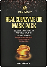 Tuchmaske mit Coenzym - Pax Moly Real Coenzyme Q10 Mask Pack — Bild N1