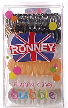 Haargummis Farb-Mix 6 St. №15 - Ronney Professional Funny Ring Bubble 15 — Bild N1
