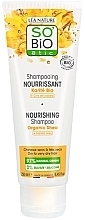 Düfte, Parfümerie und Kosmetik Pflegendes Haarshampoo - So'Bio Etic Nourishing Shampoo Organic Shea 97% Natural Origin
