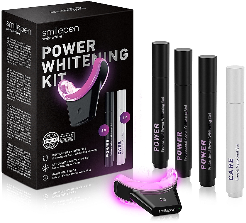 Zahnpflegeset - SwissWhite Smilepen Power Whitening & Care Kit — Bild N1