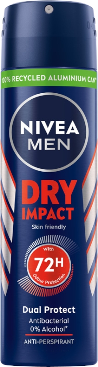 Deospray Antitranspirant - NIVEA Deodorant Dry For Men — Bild 150 ml