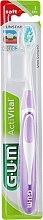 Düfte, Parfümerie und Kosmetik Zahnbürste Activital weich violett - G.U.M Soft Ultra Compact Toothbrush