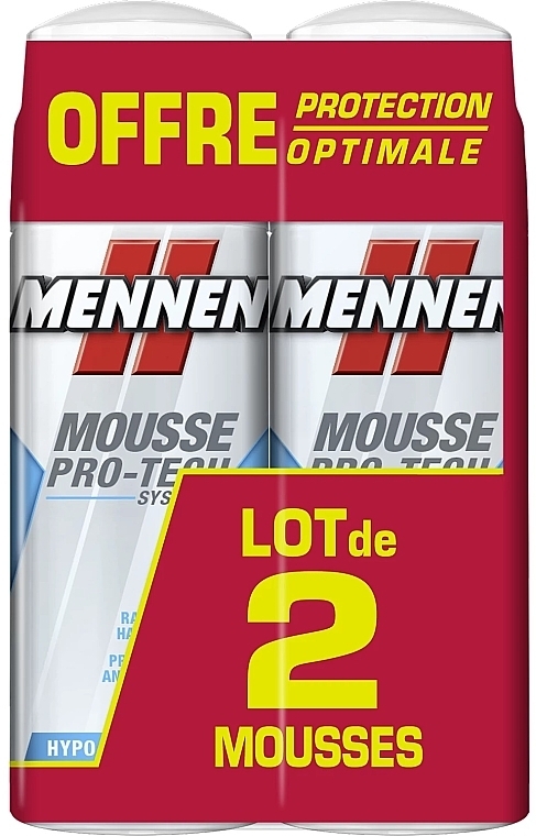 Set - Mennen Mousse Pro-Tech (shaving/foam/2x250ml) — Bild N1