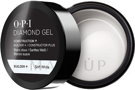 Nagelgel - OPI Diamond Gel Builder + — Bild Soft White