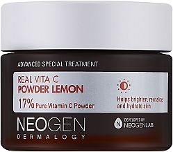 Neogen Dermalogy Real Vita C Powder Lemon - Aufhellender Gesichtspuder mit Vitamin C — Bild N1