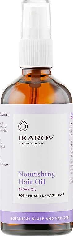 Haaröl - Ikarov Nourishing Hair Oil — Bild N2