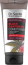 Intensiv pflegende Haarspülung mit schwarzem Rizinusöl und pflanzlichem Aminosäurekomplex - Dr. Sante Black Castor Oil Conditioner — Bild N1