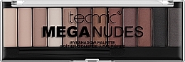 Lidschattenpalette - Technic Cosmetics Mega Nudes­ Eyeshadow Palette — Bild N2