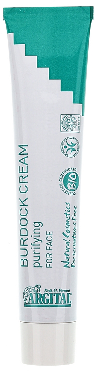 Pflegende und klärende Klettencreme für das Gesicht - Argital Burdock Cream — Foto N2