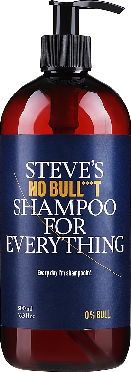 Tägliches Shampoo für Männer - Steve?s No Bull***t Shampoo for Everything — Bild N2