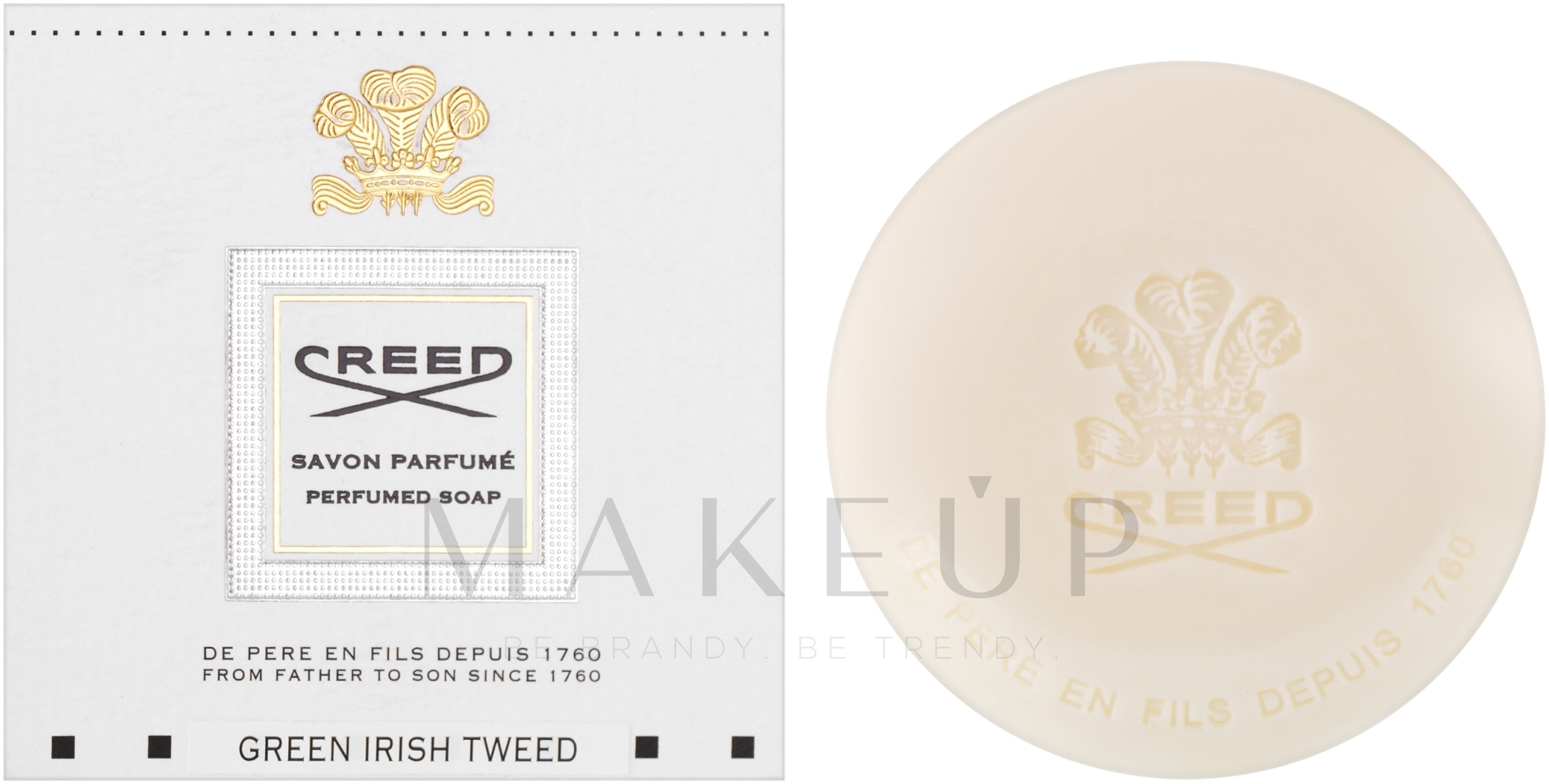 Creed Green Irish Tweed Soap - Parfümierte Seife — Bild 150 g