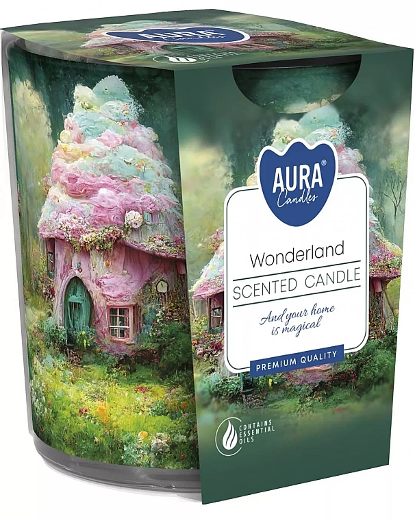 Duftkerze im Glas Wunderland - Bispol Scented Candle Wonderland  — Bild N1