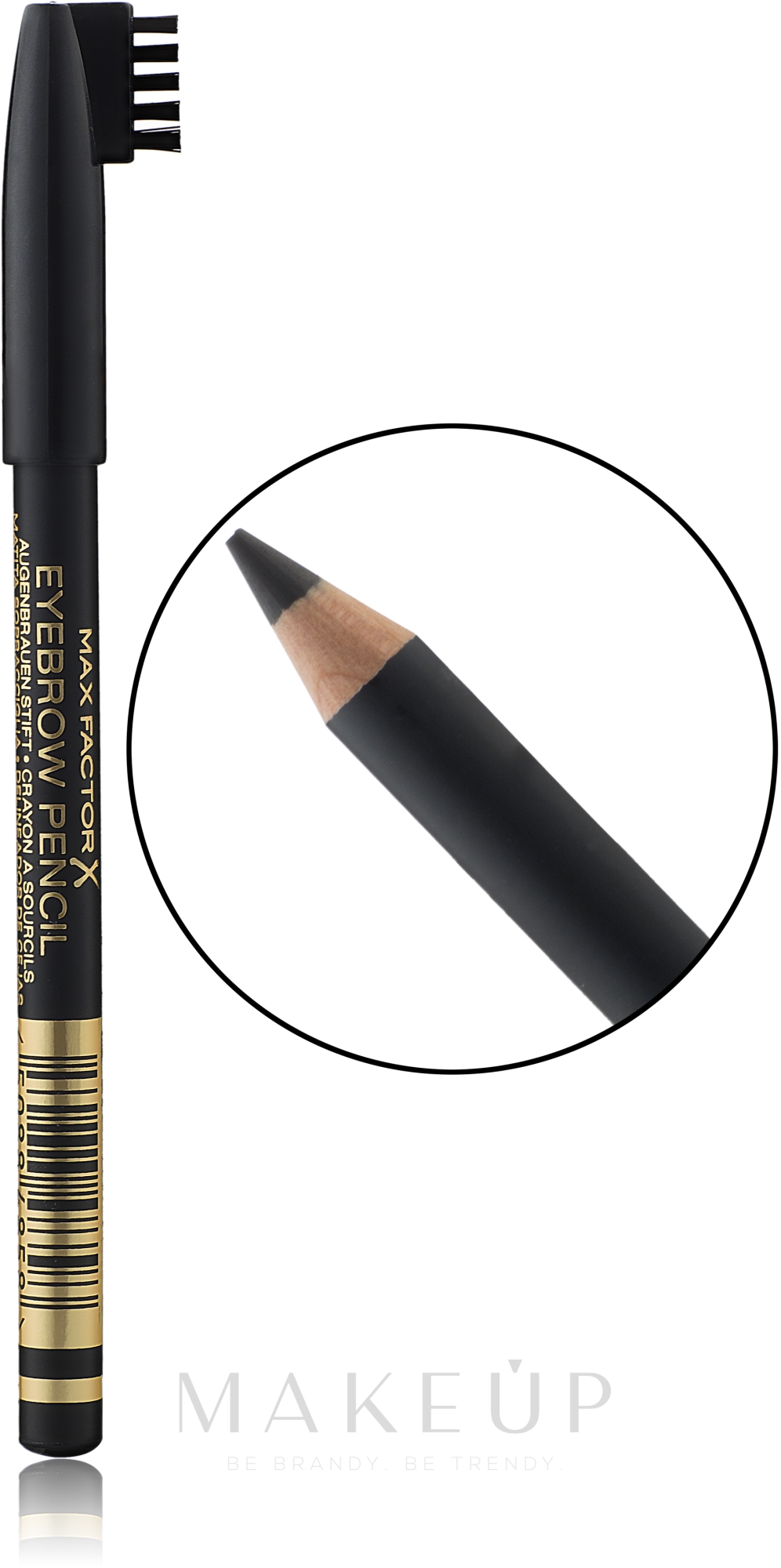 Augenbrauenstift - Max Factor Eyebrow Pencil — Bild 01 - Ebony