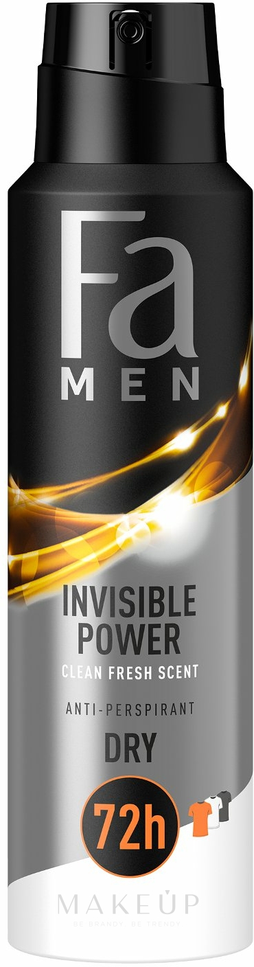 Deospray Antitranspirant - Fa Men Xtreme Invisible Deodorant Spray — Bild 150 ml