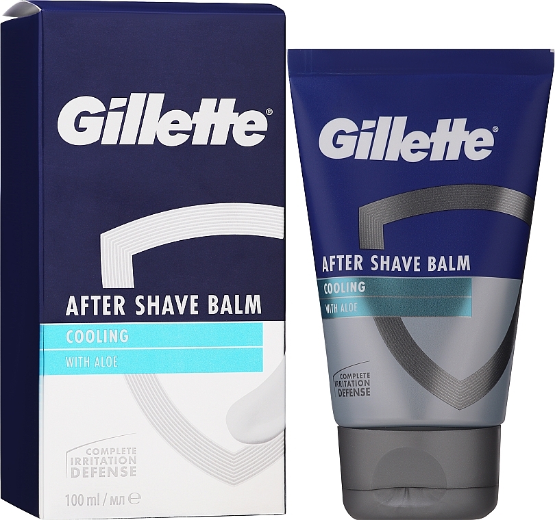 2in1 After Shave Balsam - Gillette Pro Gold Instant Cooling After Shave Balm for Men — Foto N2