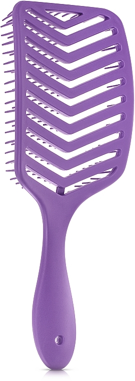 Haarbürste violett - MAKEUP Massage Air Hair Brush Purple — Bild N2