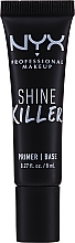 Düfte, Parfümerie und Kosmetik Mattierender Make-up-Primer - NYX Professional Makeup Shine Killer Mini Travel Size