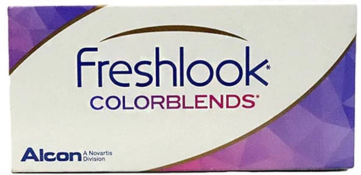 Farbige Kontaktlinsen 2 St. sterling gray - Alcon FreshLook Colorblends — Bild N1