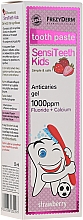 Anti-Karies Kinderzahnpasta mit Erdbeergeschmack - Frezyderm SensiTeeth Kids Tooth Paste 1000ppm — Bild N1