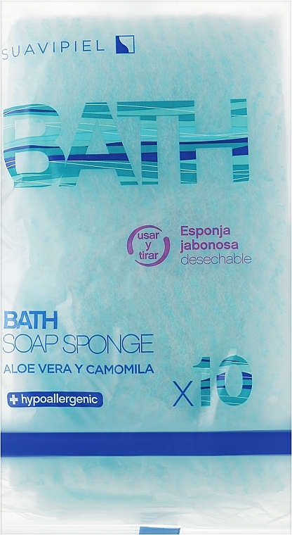 Badeseife-Schwamm - Suavipiel Bath Soap Sponge — Bild N1