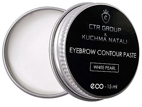 Konturpaste für Augenbrauen - CTR White Pearl Eyebrow Contour Paste — Bild N2