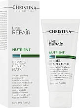 Feuchtigkeitsspendende Gesichtsmaske mit Beeren - Christina Line Repair Nutrient Berries Beauty Mask — Bild N2