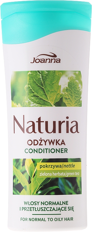 Haarspülung "Brennnessel und grüner Tee" für normales bis fettiges Haar - Joanna Naturia Conditioner With Nettle And Green Tea — Bild N3