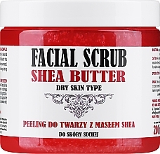 Gesichtspeeling für trockene Haut mit Sheabutter - Fergio Bellaro Facial Scrub Shea Butter — Bild N1