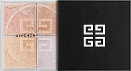 Düfte, Parfümerie und Kosmetik Loser Gesichtspuder - Givenchy Prisme Libre Mat-finish & Enhanced Radiance Loose Powder 4in1 Harmony (4 x 3 g)