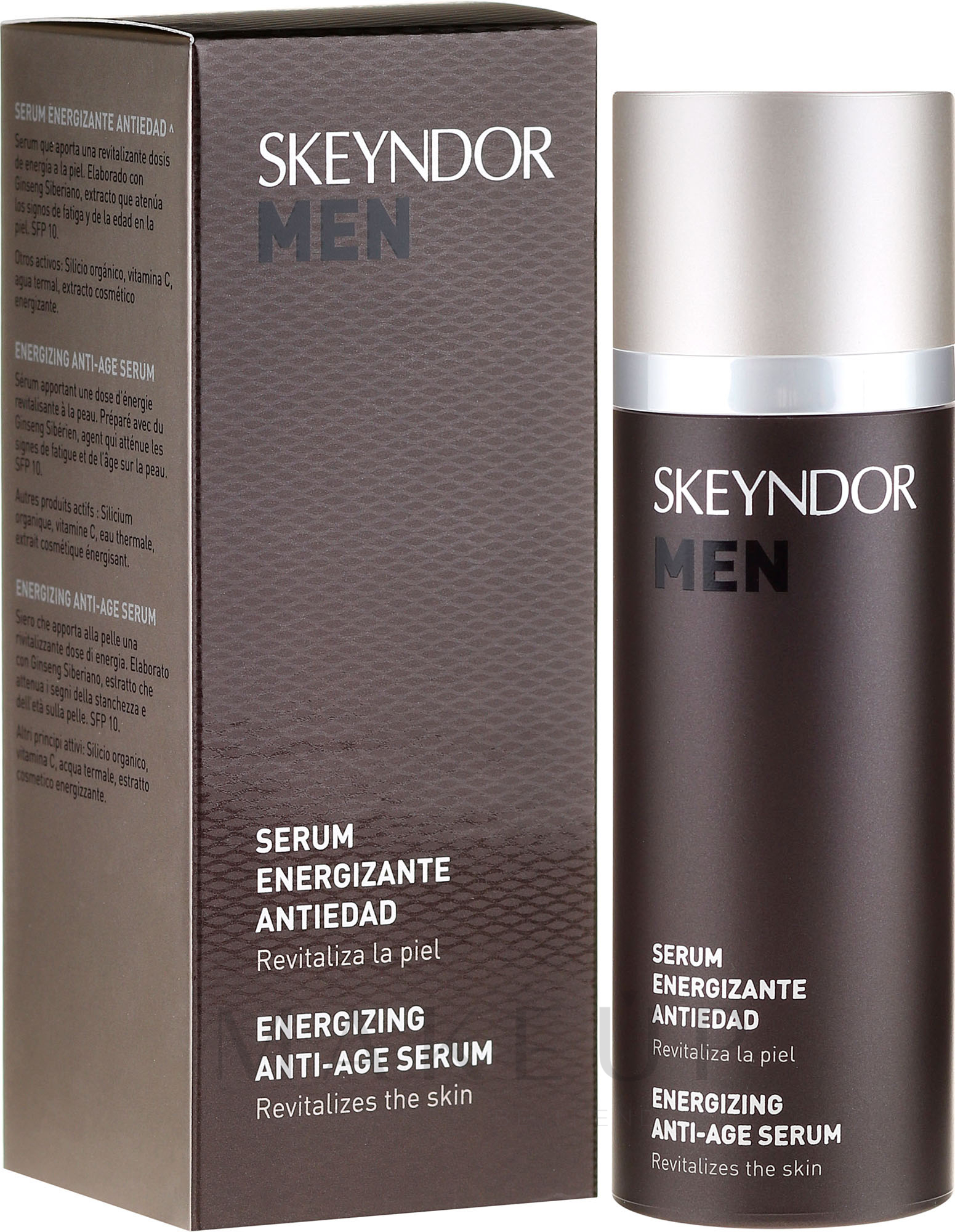 Energetisierendes Anti-Aging Gesichtsserum für Männer - Skeyndor Men Energizing Anti-Age Serum — Bild 30 ml